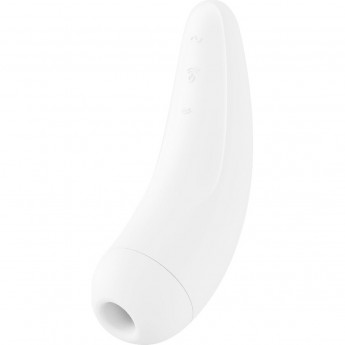 Вибростимулятор вакуум-волновой клиторальный SATISFYER CURVY 2+ WHITE