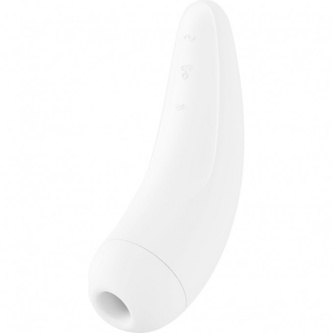 Вибростимулятор вакуум-волновой клиторальный SATISFYER CURVY 2+ WHITE J2018-81-2